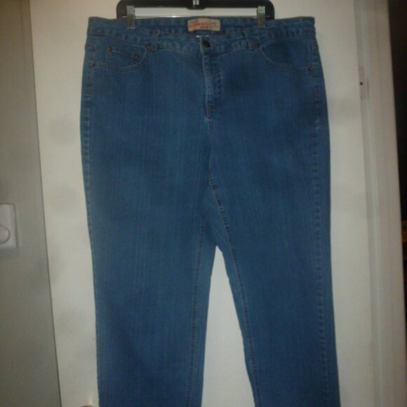 Just my size stretch classic fit denim jeans plus sized 20W - Picture 4 of 12